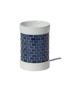 Yankee Candle Glitter Glow Electric Melt Warmer Dark Blue